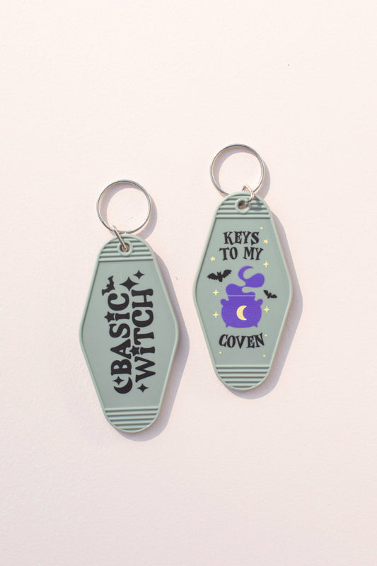 Basic Witch Motel Key Chain