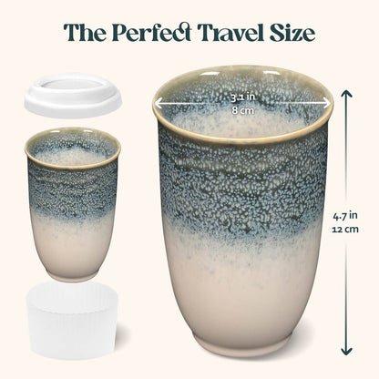 Glacier Ceramic Cups and Mugs