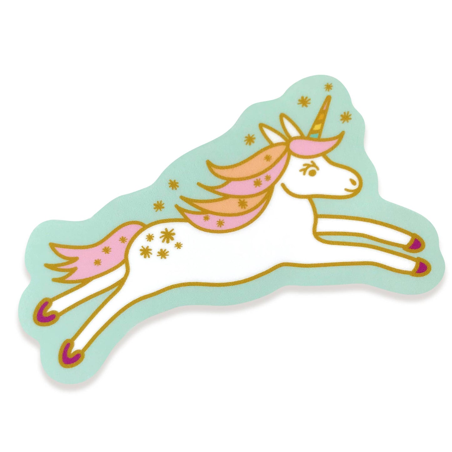 Unicorn Dream Sticker Birthday Card