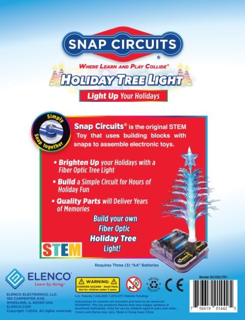 Holiday Tree, Snap Circuits