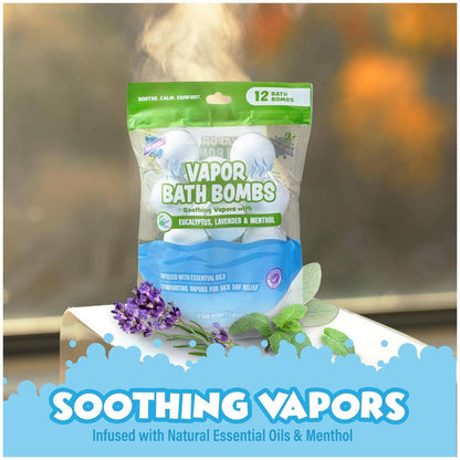 Aromatherapy Vapor Bath Bombs