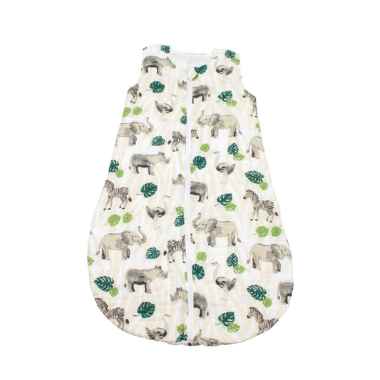 Jungle Muslin Sleeper 6-12M