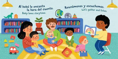 Al Bebé le Encanta la Biblioteca Indestructible