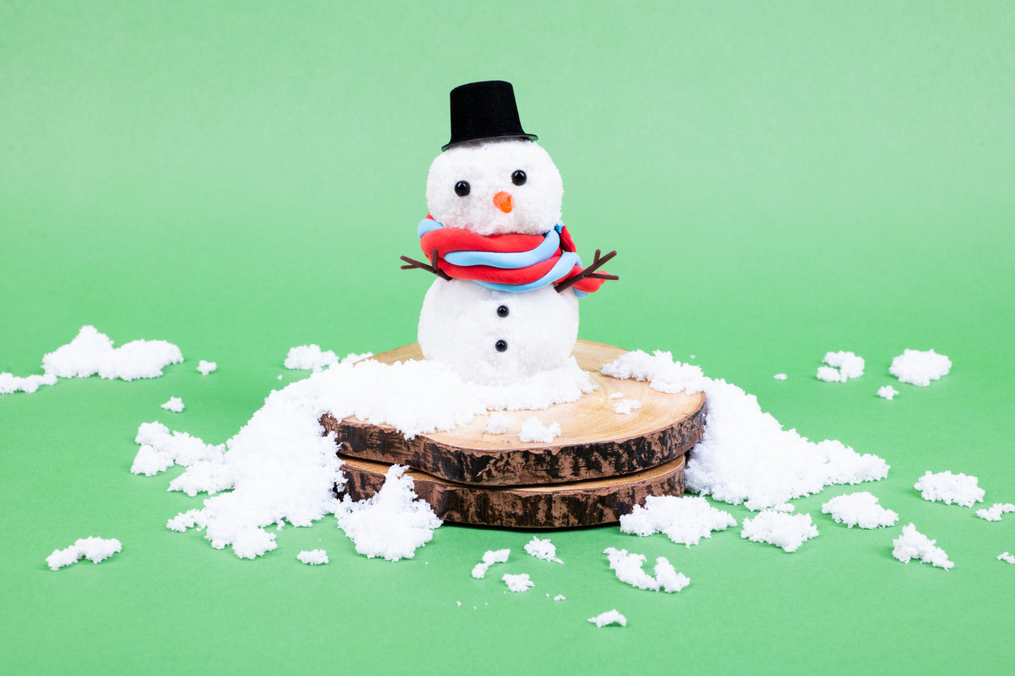 Make Your Own Desktop Snowman