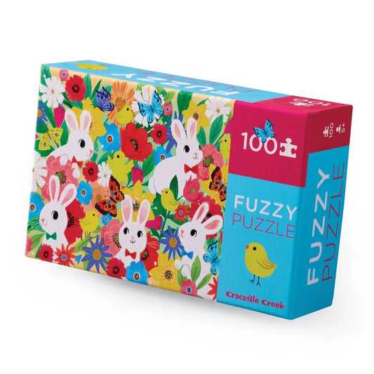 Bunny 100pc Fuzzy Puzzle
