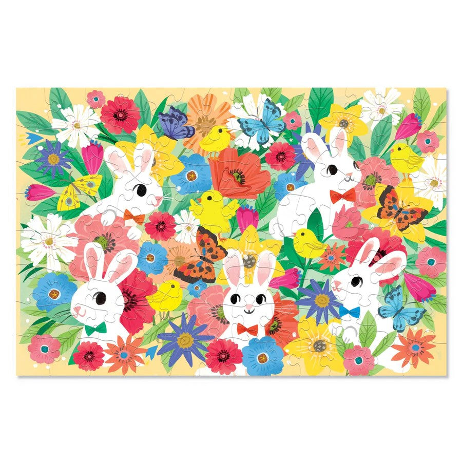 Bunny 100pc Fuzzy Puzzle