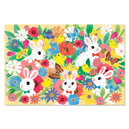 Bunny 100pc Fuzzy Puzzle