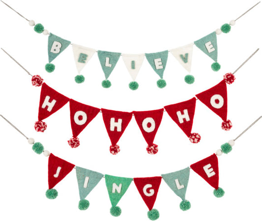 Wool Holiday Garland (assorted)