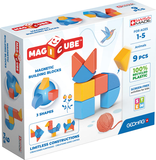 Magicubes Shapes Recycled 9 pcs