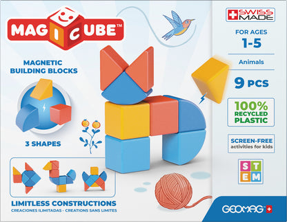 Magicubes Shapes Recycled 9 pcs