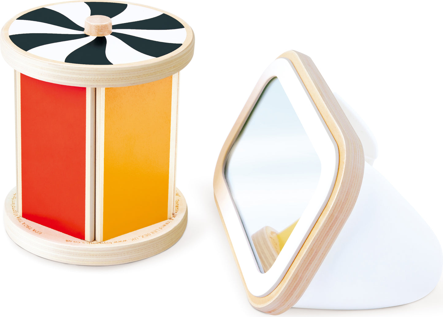 Spinning Drum with Mirror