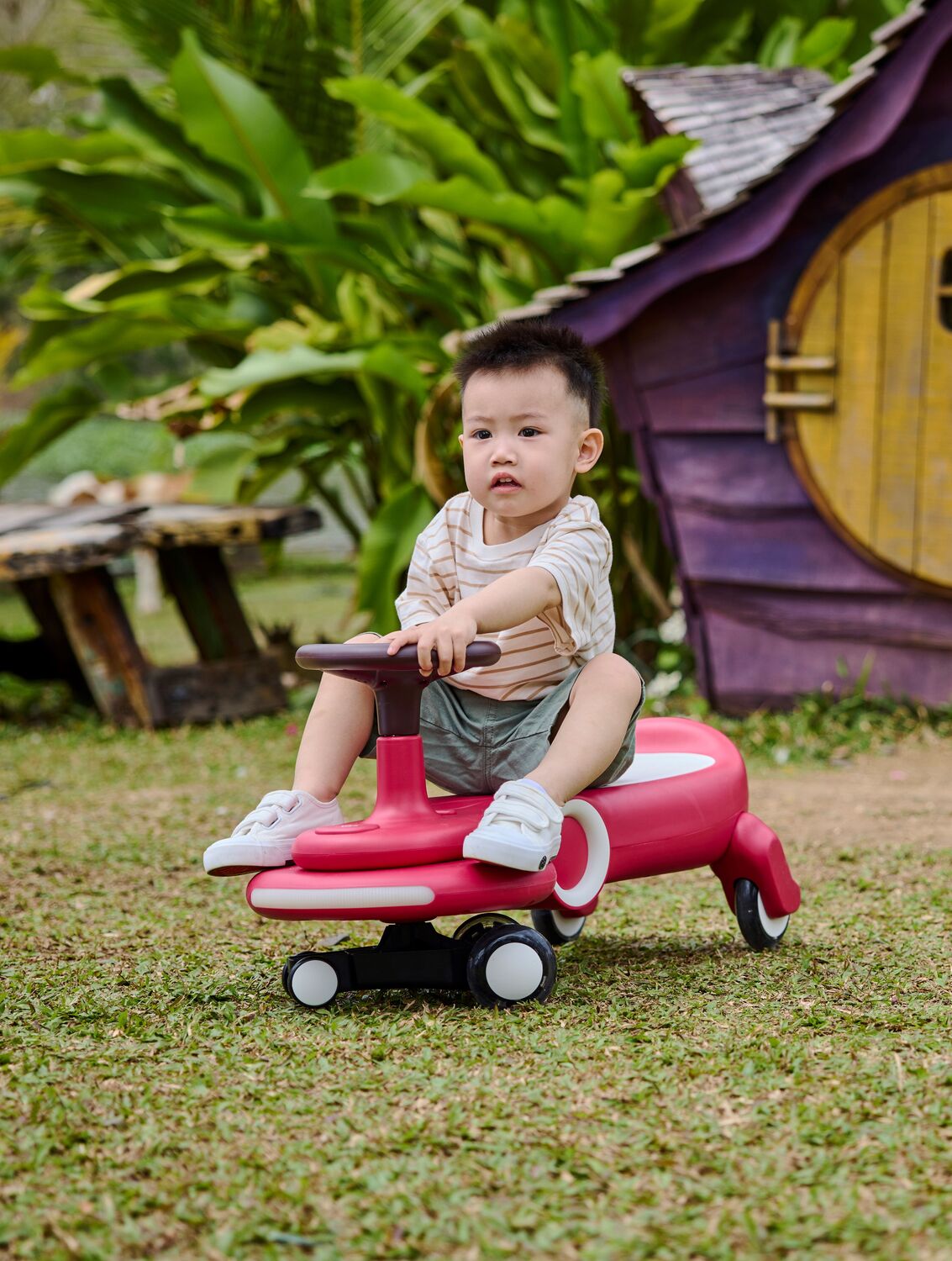 Wiggle & Giggle Car, Red