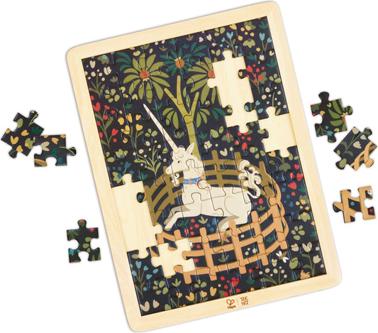 Unicorn in a Garden Puzzle