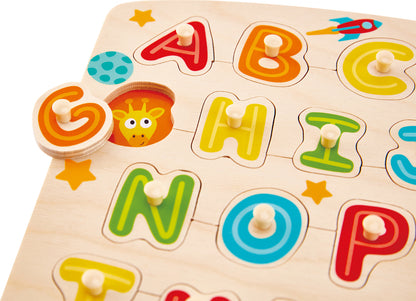 Alphabet Peg Puzzle