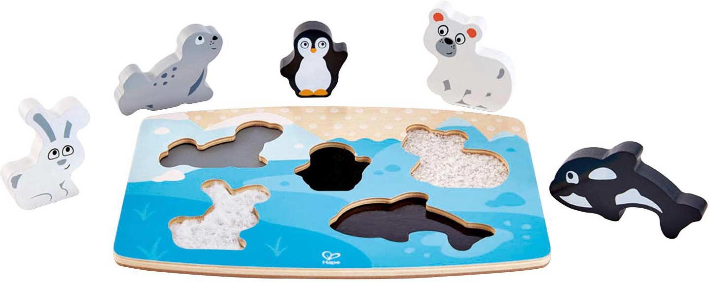 Polar Animal Tactile Puzzle Chunky