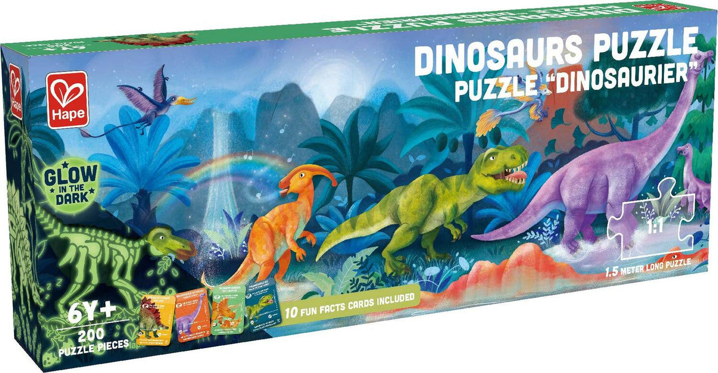 Dinosaurs Puzzle - Glow In The Dark