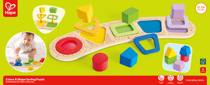 Colour & Shape Sorting Puzzle