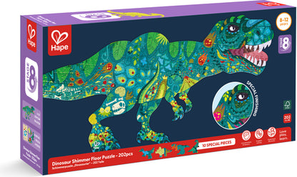 Dinosaur Shimmer Floor Puzzle - 202pcs