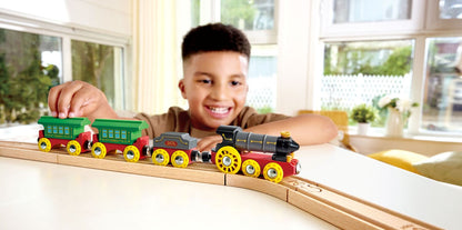 Retro Steam Train with Lights & Sounds