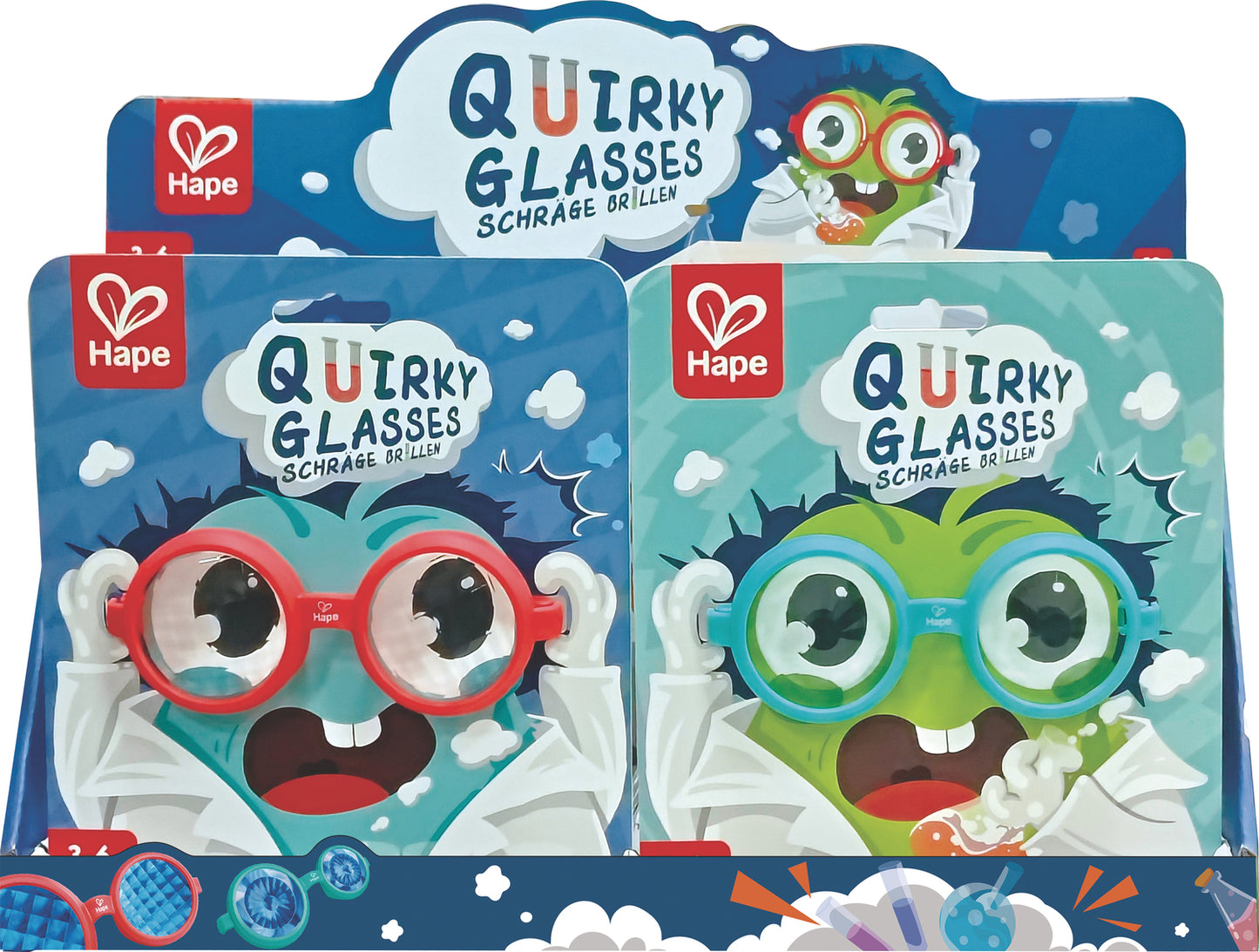 Quirky Glasses (assorted - 2 Styles)