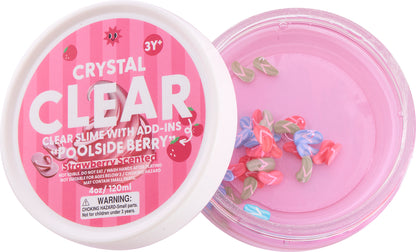 Clear Slime w/ adds-ins (assorted- 4 Styles)
