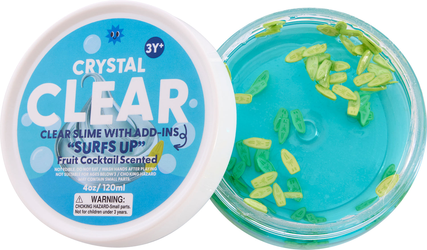 Clear Slime w/ adds-ins (assorted- 4 Styles)