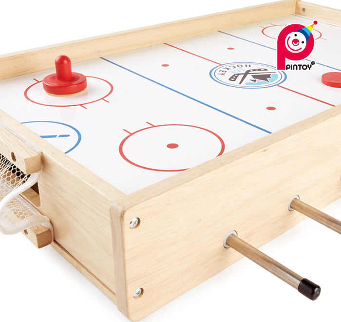 2 in 1 games: Foosball & Hockey
