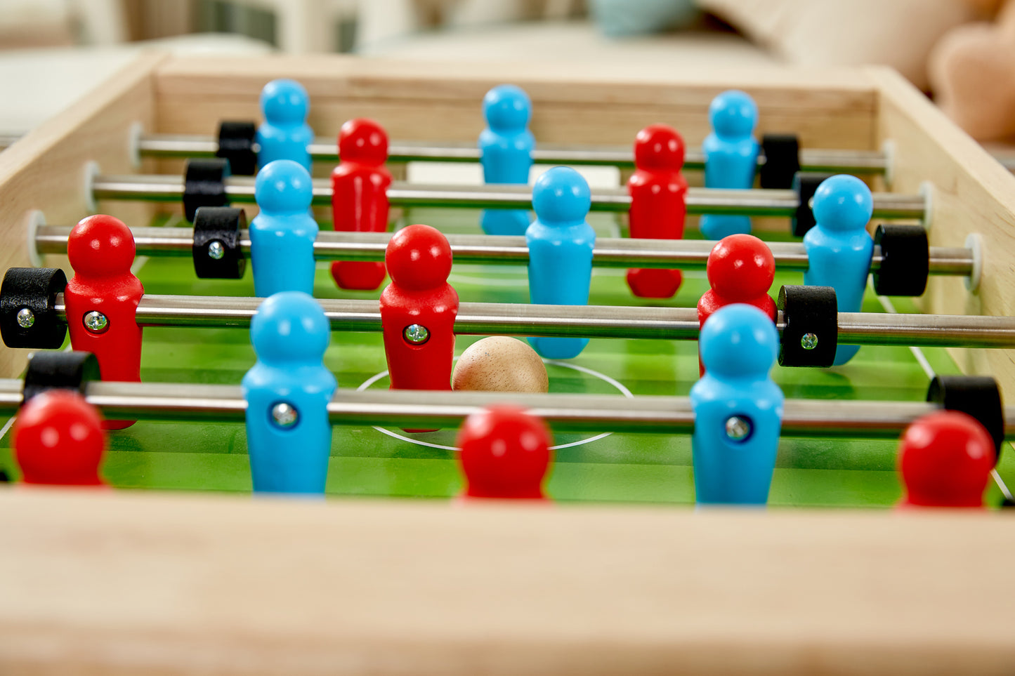 2 in 1 games: Foosball & Hockey