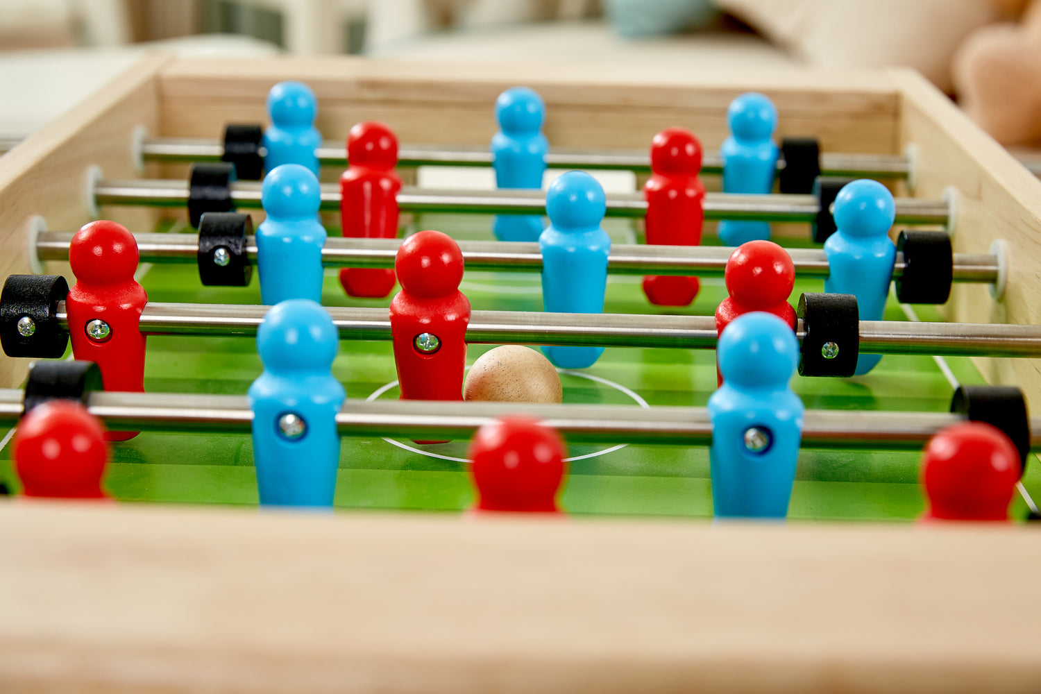 2 in 1 games: Foosball & Hockey