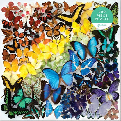 Rainbow Butterflies 500 Piece Puzzle