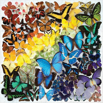 Rainbow Butterflies 500 Piece Puzzle