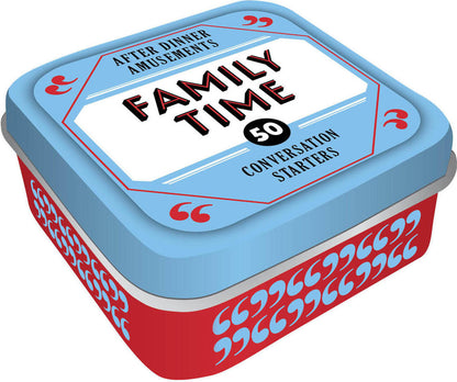 After Dinner Amusements: Family Time: 50 Conversation Starters