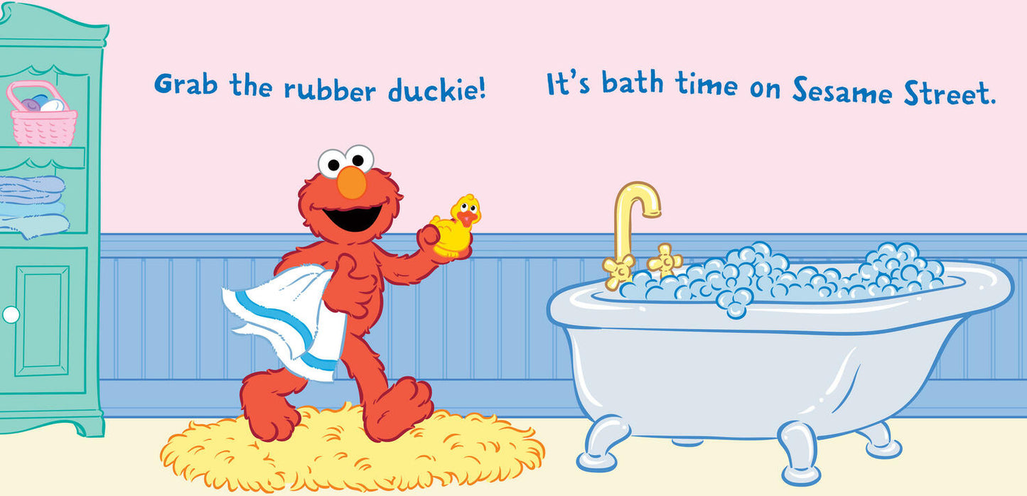 Indestructibles: Sesame Street: Let's Take a Bath!: Chew Proof · Rip Proof · Nontoxic · 100% Washable (Book for Babies, Newborn Books, Safe to Chew)