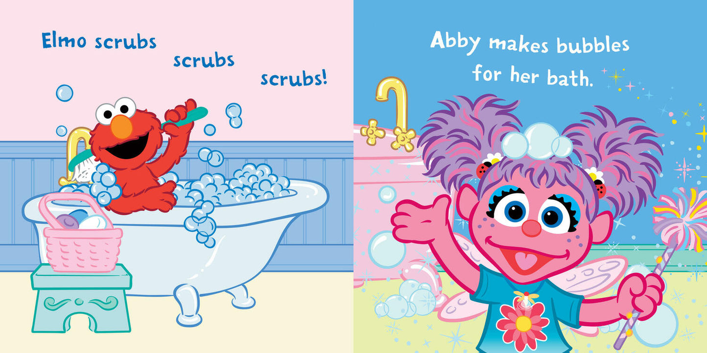 Indestructibles: Sesame Street: Let's Take a Bath!: Chew Proof · Rip Proof · Nontoxic · 100% Washable (Book for Babies, Newborn Books, Safe to Chew)