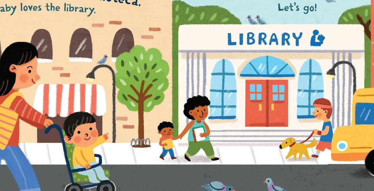 Indestructibles Al Bebé le Encanta la Biblioteca/ Baby Loves the Library