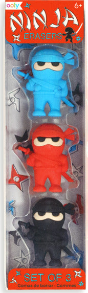 Ninja Erasers