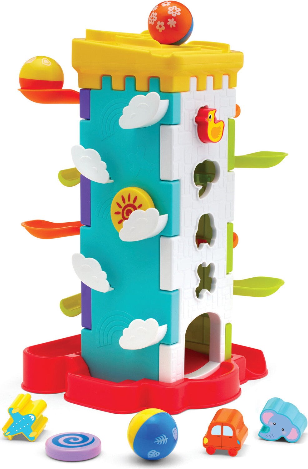 Drop 'n Roll Activity Tower
