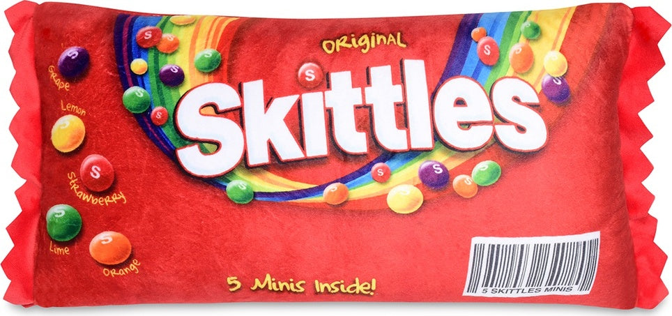 Skittles Packaging Fleece Plush