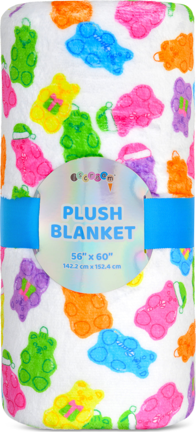 Beary Hoilday Plush Blanket