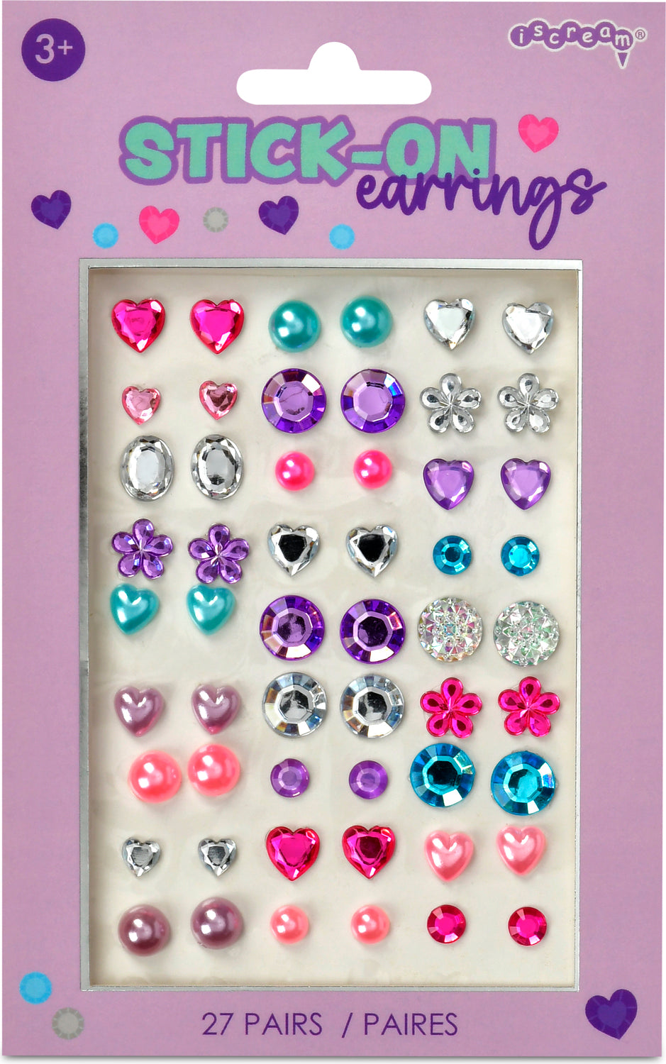 Gem Stick On Earrings