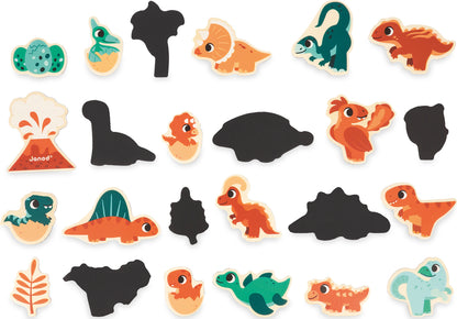 Dino - Dino Magnets - 24 Pieces