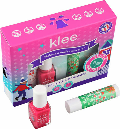 Elves' Magic - Holiday Water-Based Nail Polish And Lip Shimmer Duo
