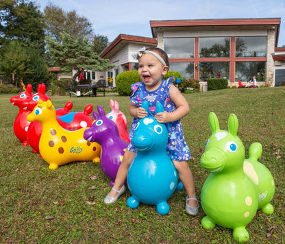 Rody Inflatable Bounce Horse (Red)