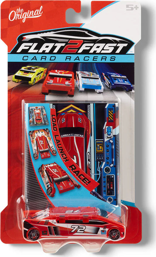 Flat 2 Fast Card Racers (assorted)