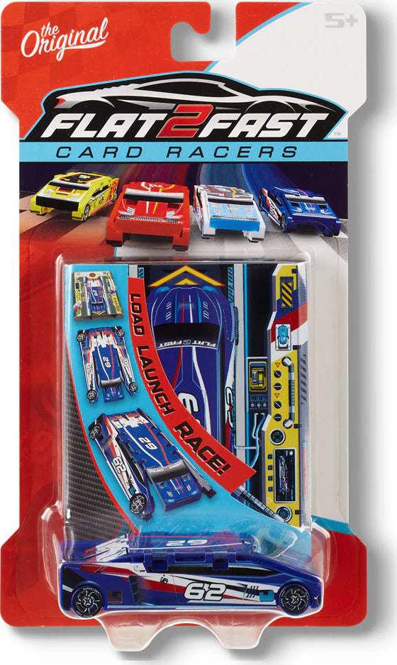 Flat 2 Fast Card Racers (assorted)