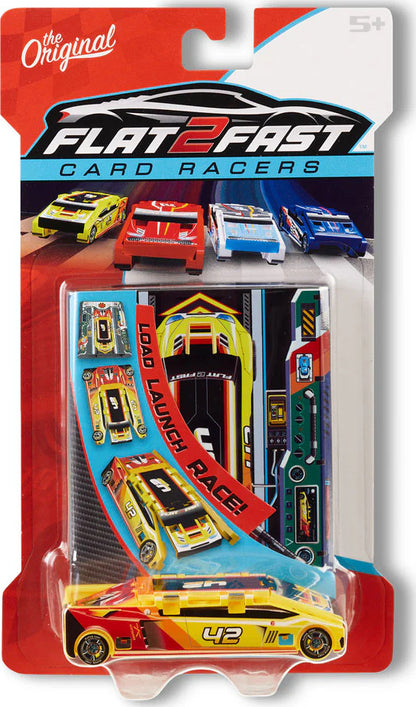 Flat 2 Fast Card Racers (assorted)