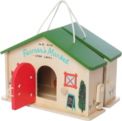 Market Day Wooden Playset