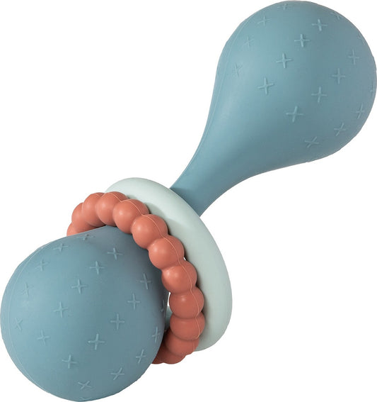 Simply Silicone Slate Rattle