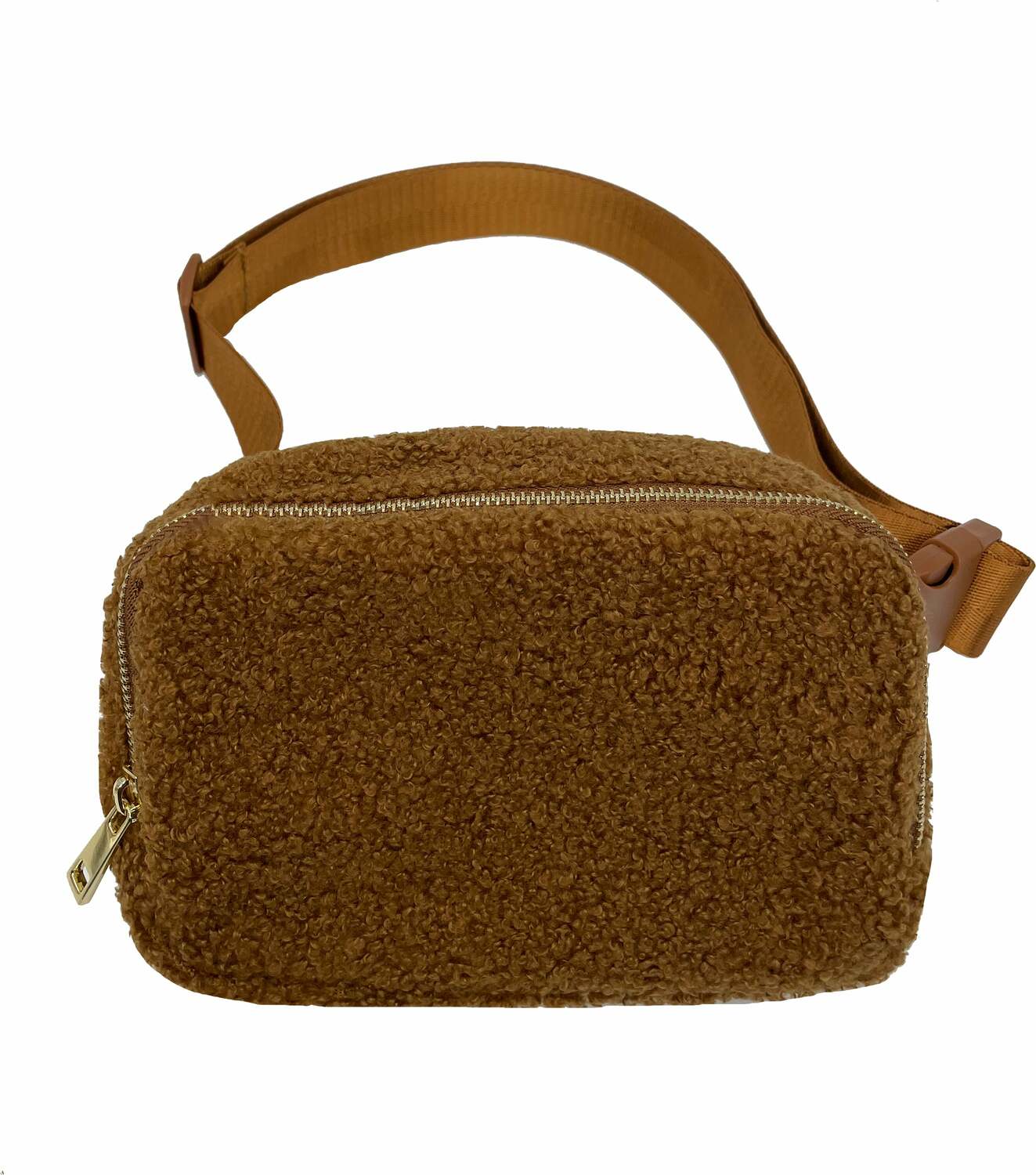 Varsity Cinnamon Sherpa Waist Pack