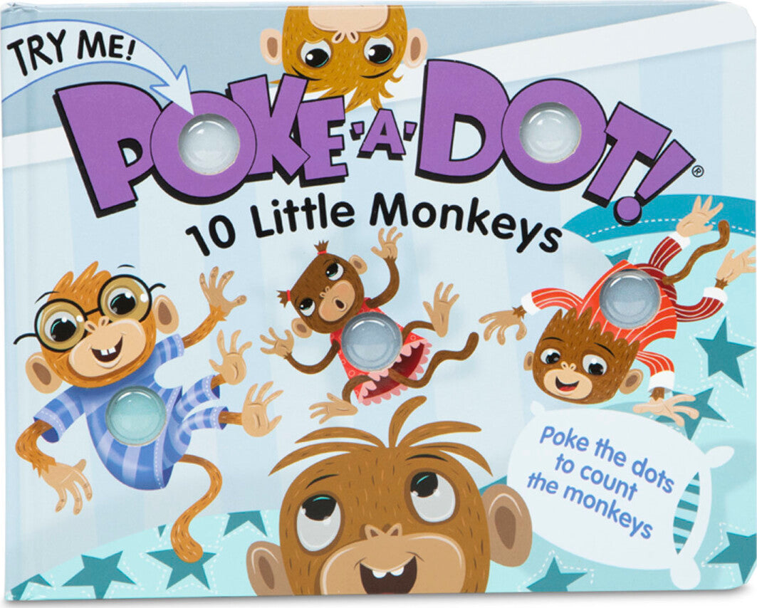 Poke-A-Dot: 10 Little Monkeys